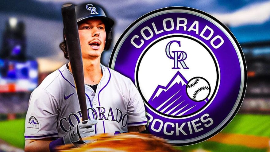 Rockies star prospect breaks hand while making circus catch