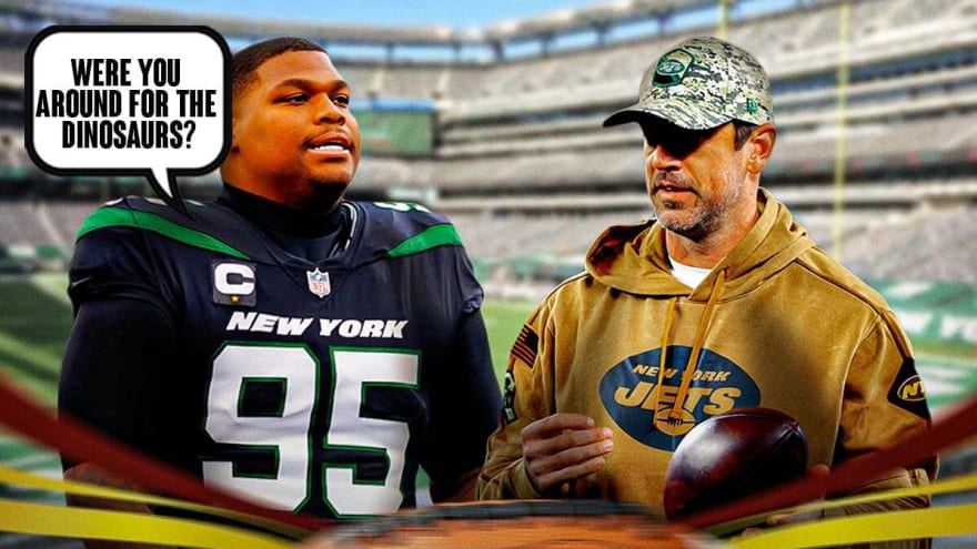 Jets’ Quinnen Williams had an Aaron Rodgers revelation that totally blew his mind