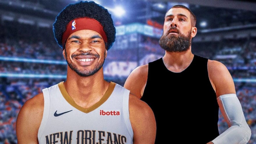  Pelicans linked to Jarrett Allen trade again with Jonas Valanciunas on way out