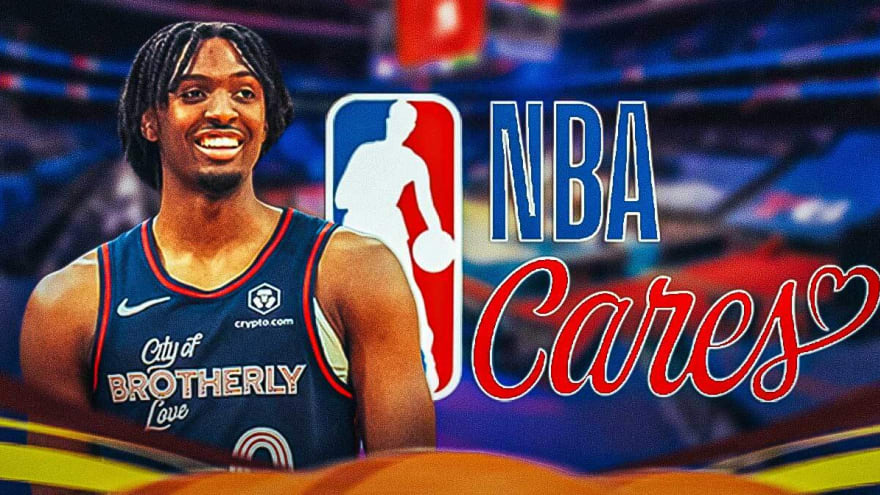 Tyrese Maxey earns prestigious NBA award for offseason charity work