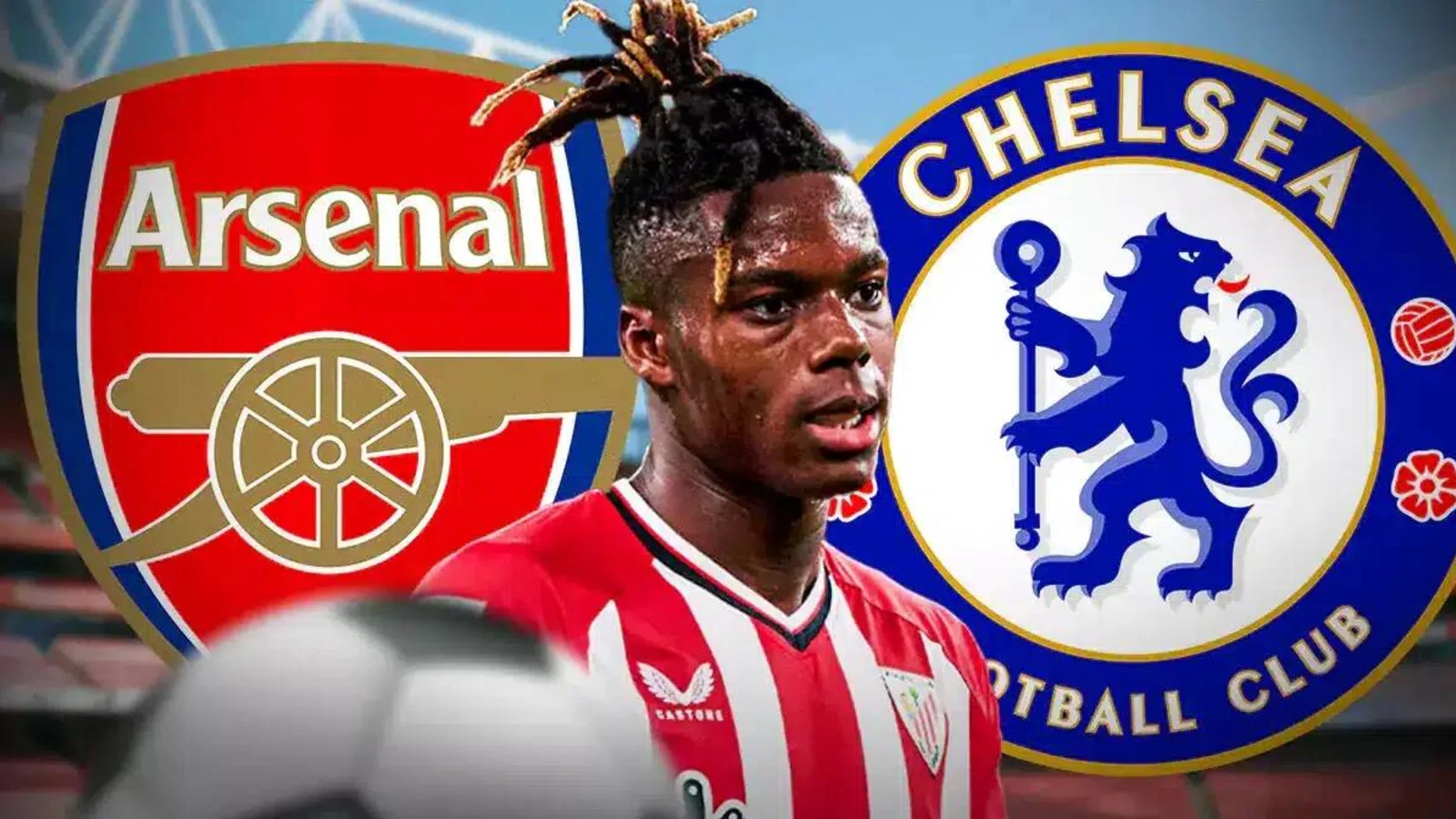 Chelsea set for a tranfer battle with Arsenal for Athletic Bilbao star