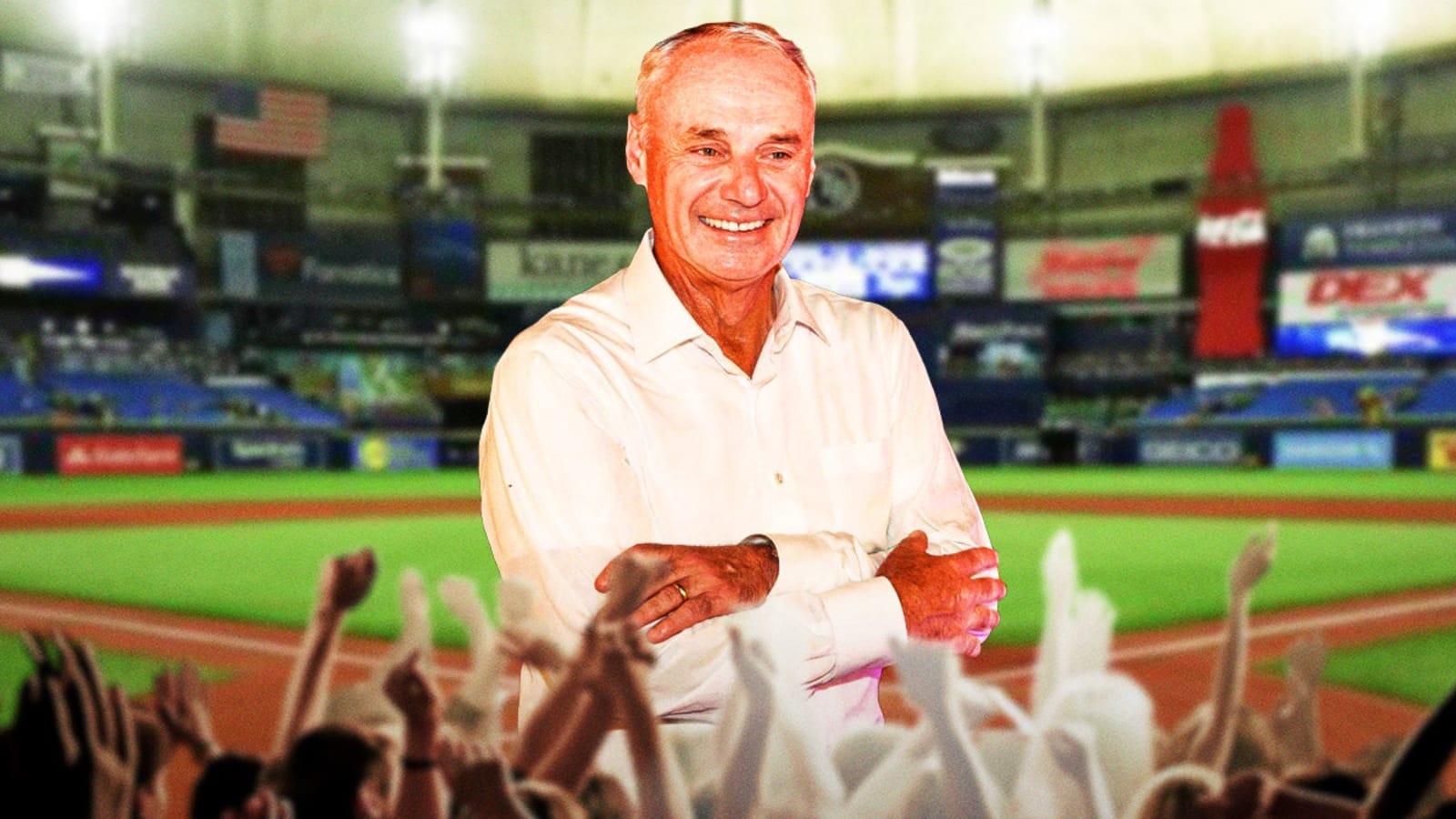 Rob Manfred sounds off on Rays’ 2025 ballpark uncertainty