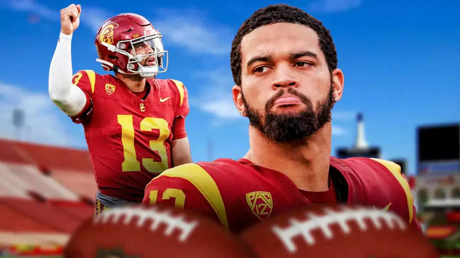 USC football’s Caleb Williams drops truth bomb on potentially being