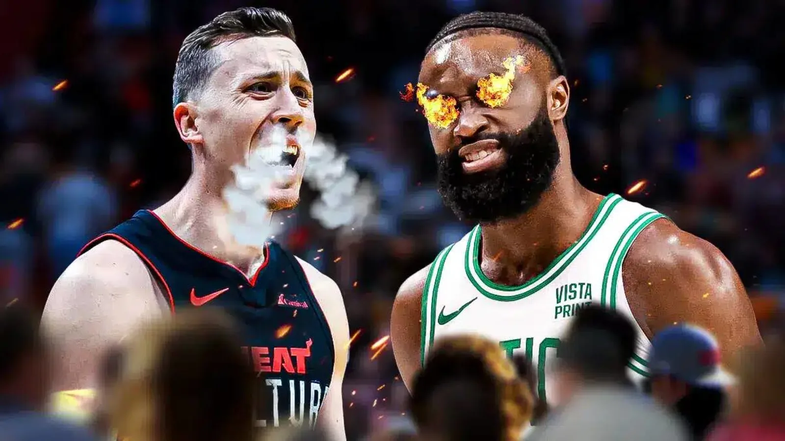 Celtics: Heated Jaylen Brown-Duncan Robinson exchange gets rough Eddie House truth bomb