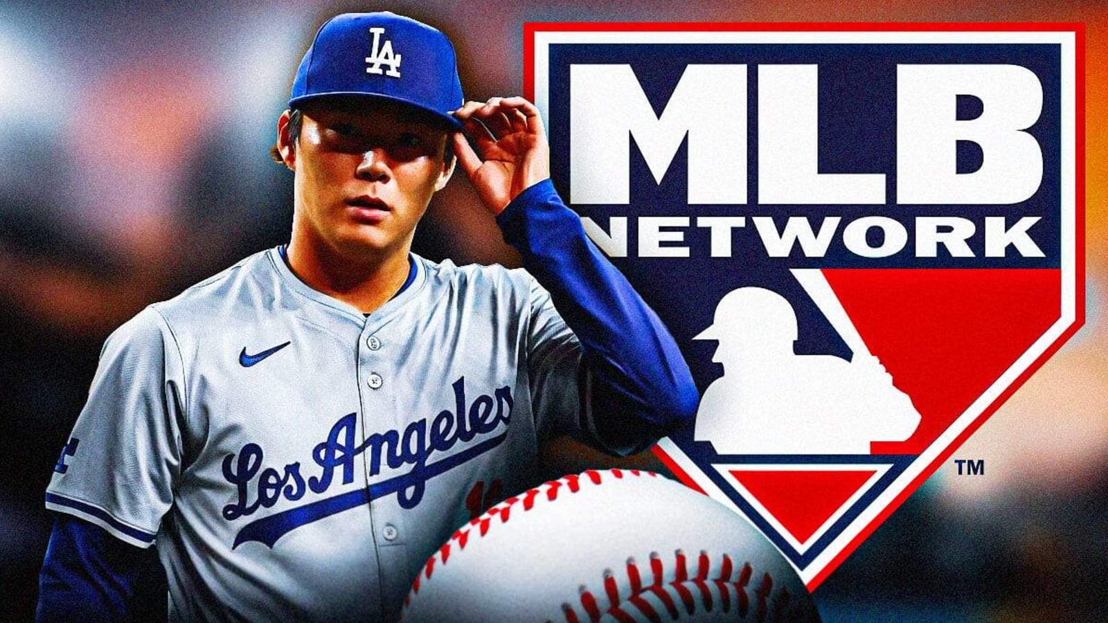 Dodgers’ Yoshinobu Yamamoto gets hilariously jinxed by MLB Network before first pitch vs Marlins