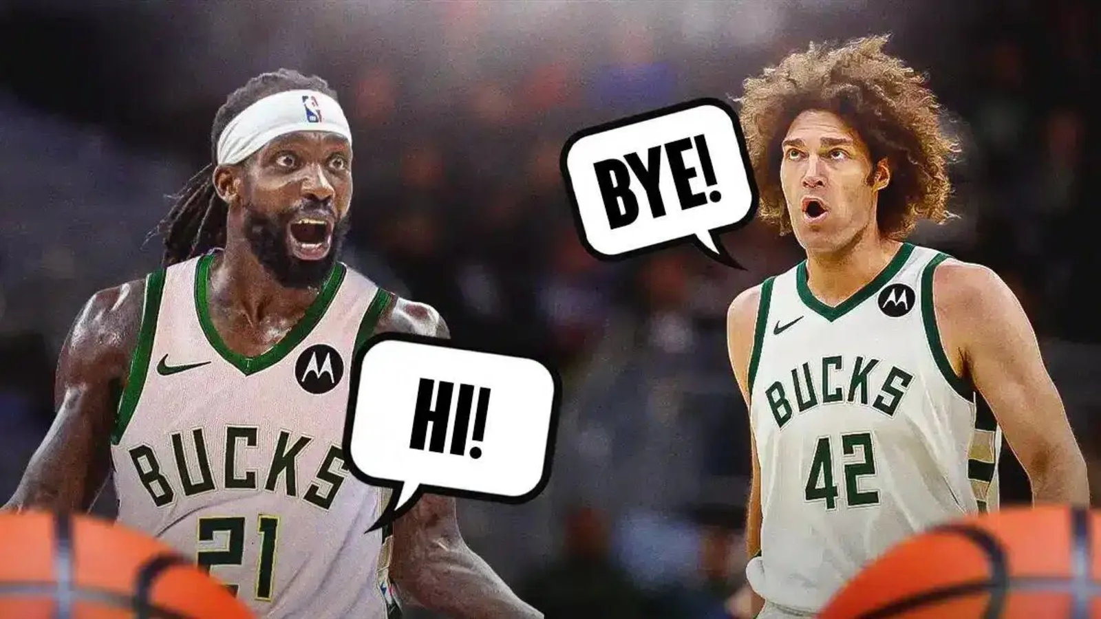 Bucks: Robin Lopez’s epic reaction to brief Patrick Beverley partnership after trade deadline deals