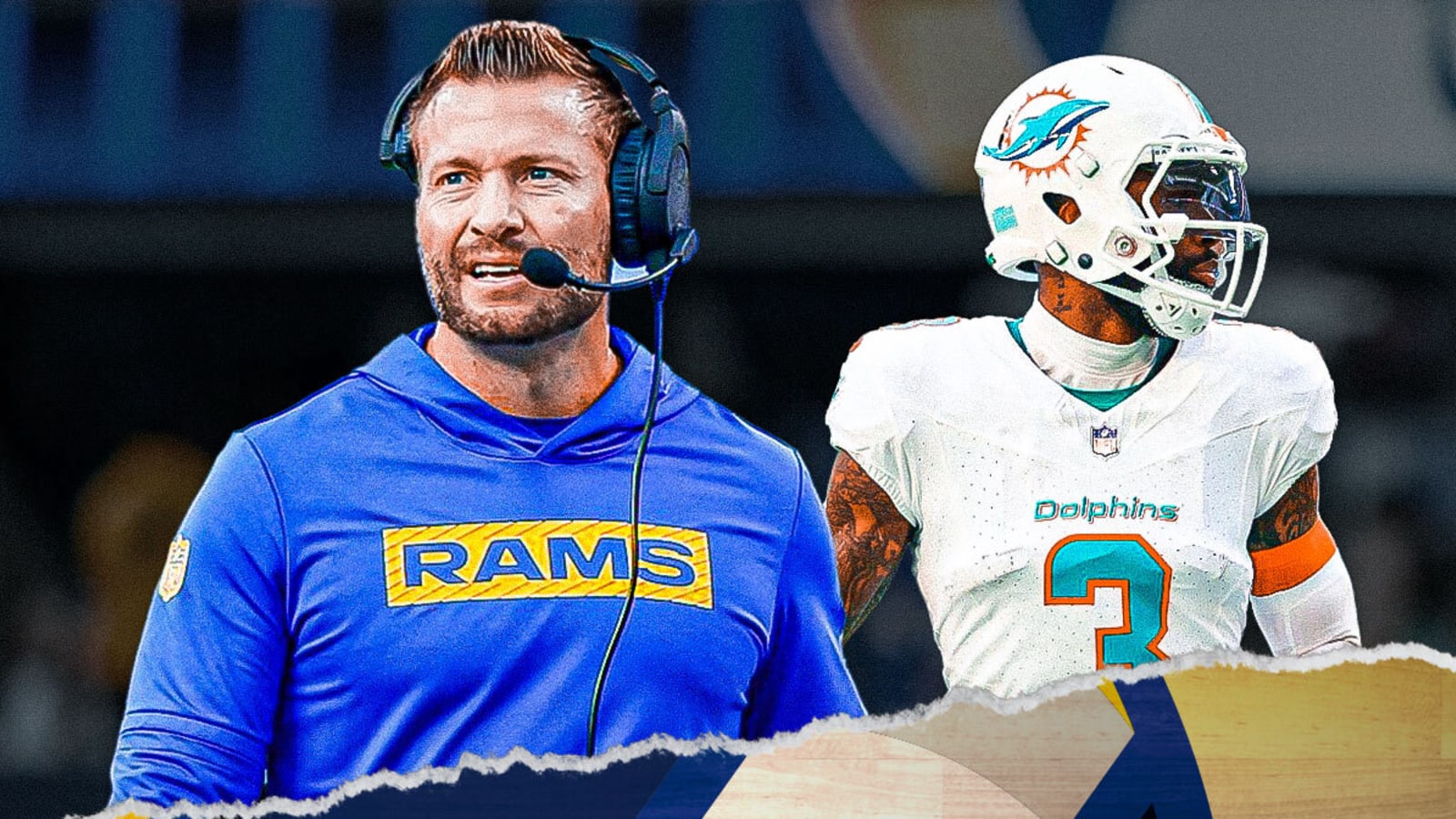 Sean McVay weighs in on possible Rams reunion with released WR Odell Beckham Jr.