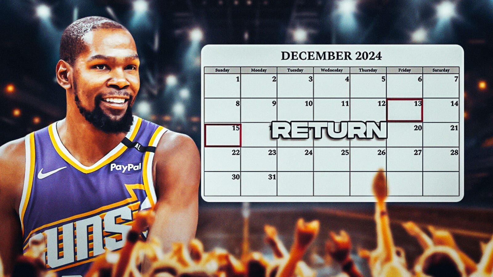 Kevin Durant’s injury return gets target date