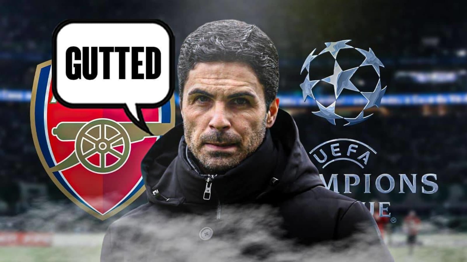 Arsenal boss Mikel Arteta gets 100% real on devastating Champions League loss