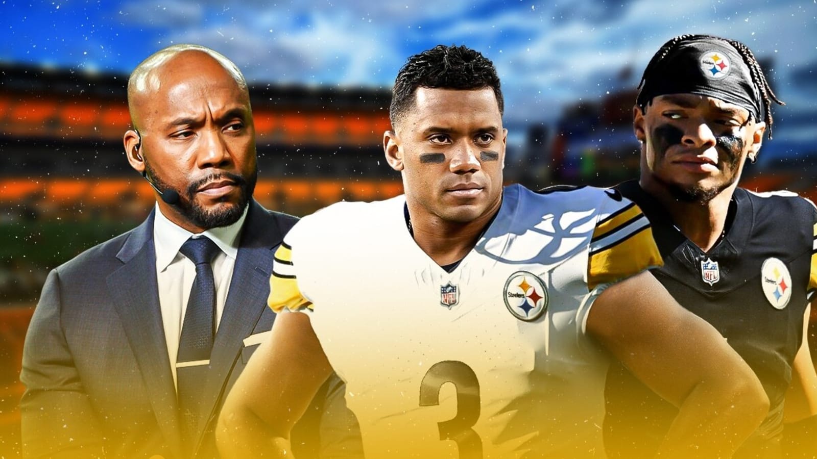 Louis Riddick’s bold Justin Fields, Russell Wilson Steelers QB battle