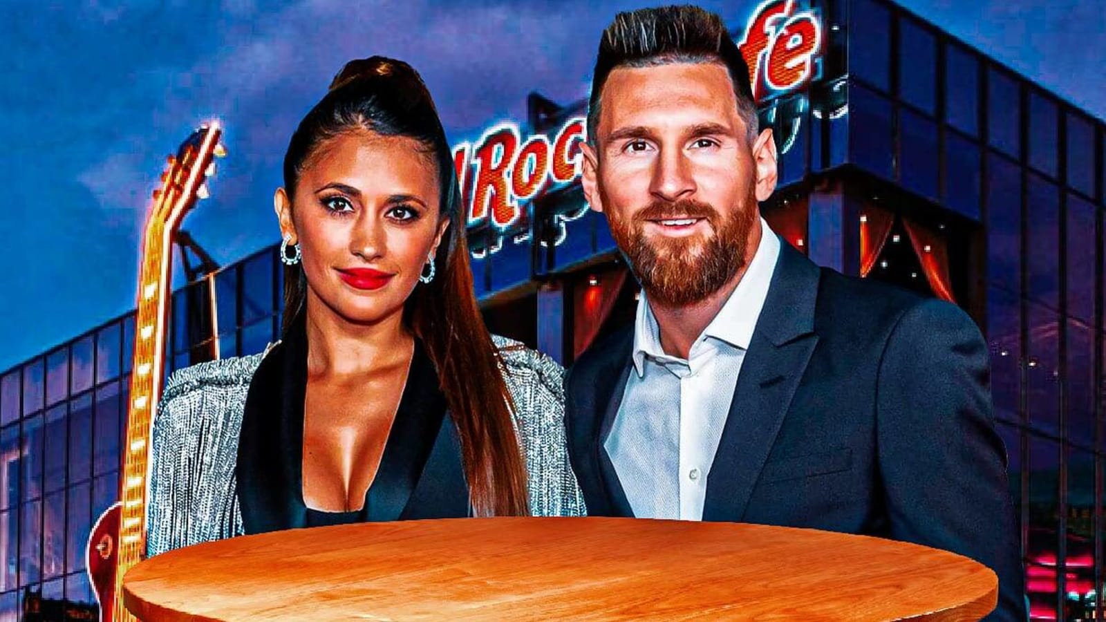 Lionel Messi and wife Antonela Roccuzzo goes out to Hard Rock Cafe with Luis Suarez