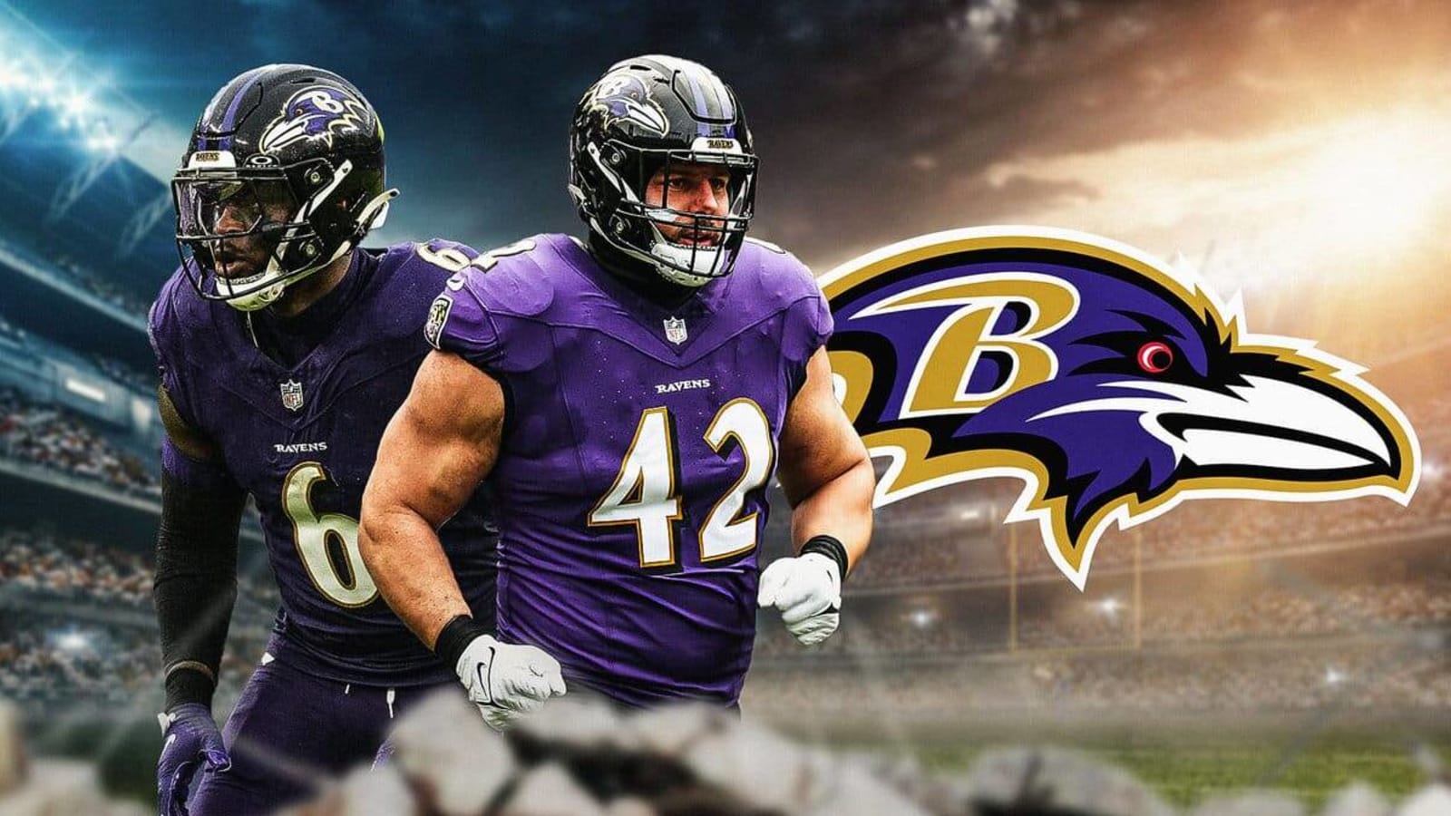 Ravens’ Patrick Ricard trolls ex-teammate Patrick Queen after Steelers decision