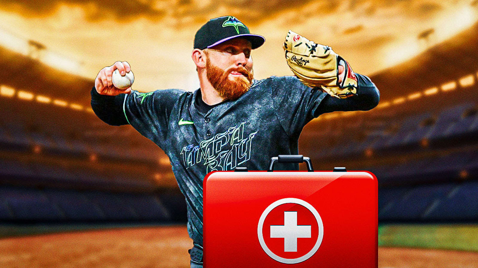 Rays veteran pitcher lands on IL with shoulder concern
