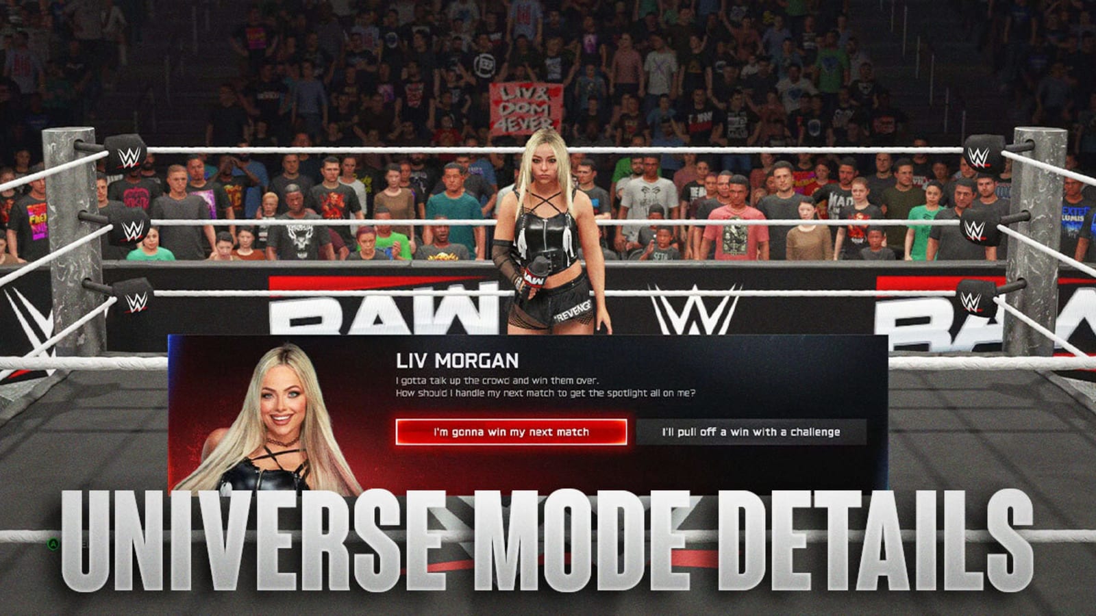 WWE 2K25 Reveals New Universe Mode Details