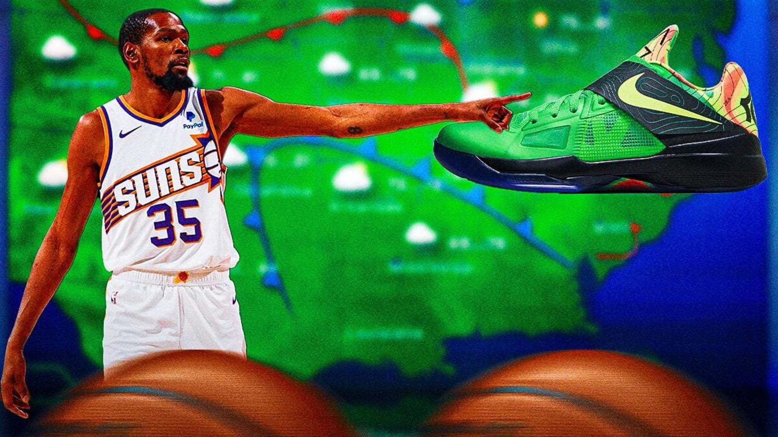 Kevin Durant’s ‘Weatherman’ Nike KD 4 coming May 2024