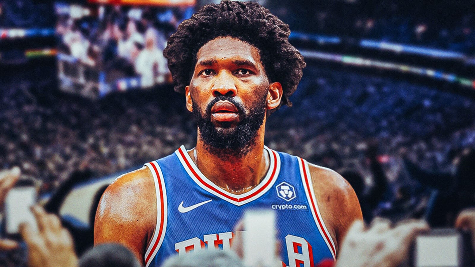 Masked Joel Embiid teased for imminent return