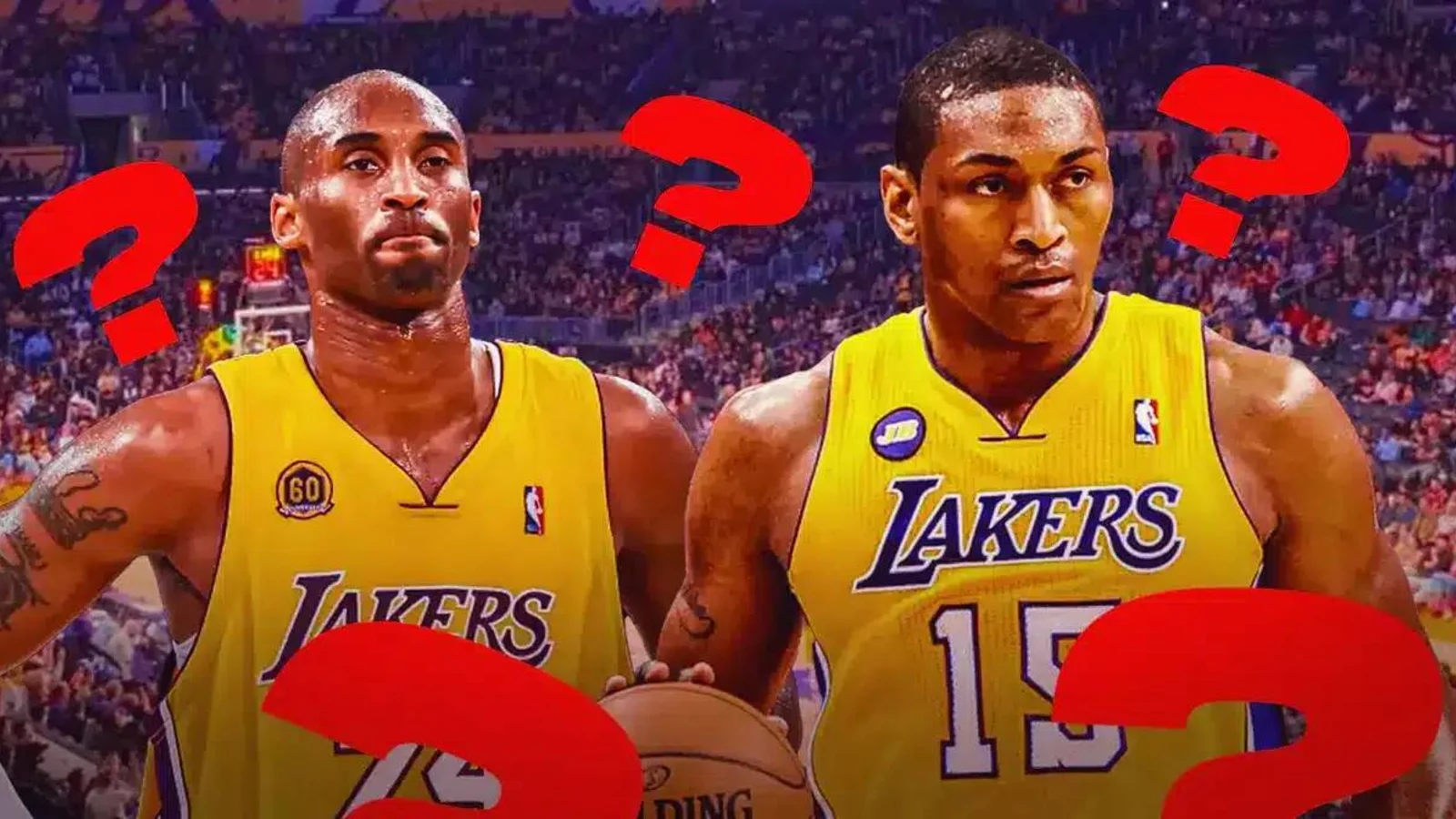 Kobe bryant metta world peace new arrivals