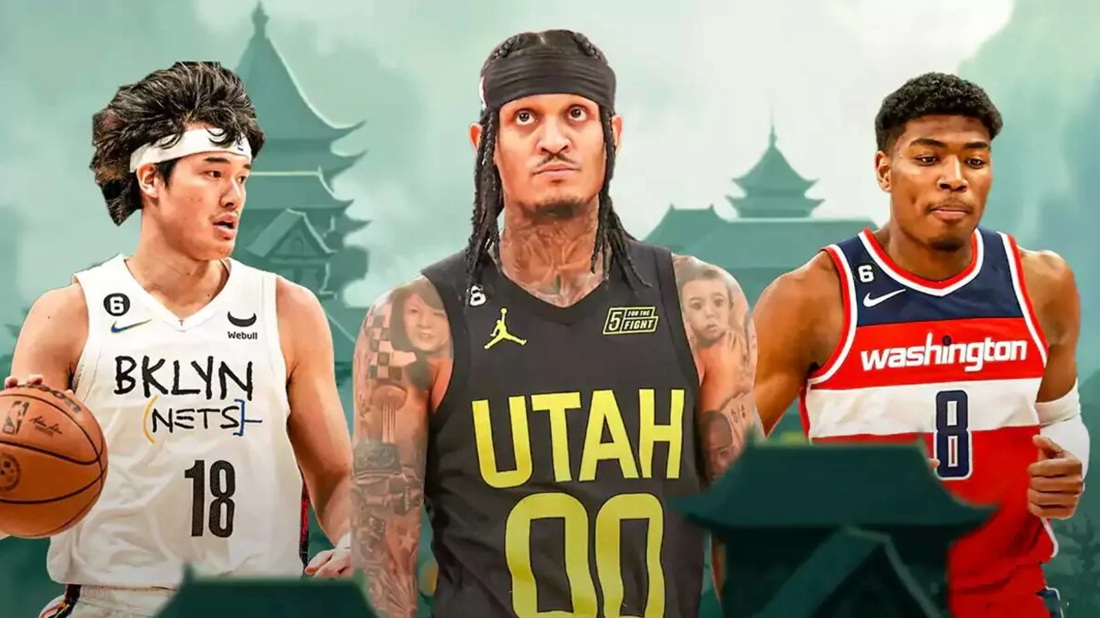 18 Asian players that played in the NBA