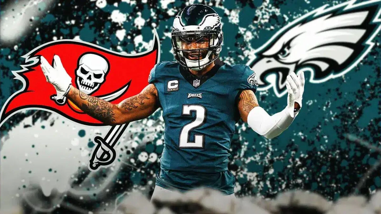 Eagles’ Darius Slay leaves Buccaneers game with apparent injury
