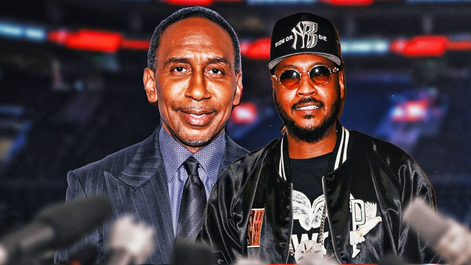 Stephen A Smith roasts Carmelo Anthony’s gold medal over NBA title remark