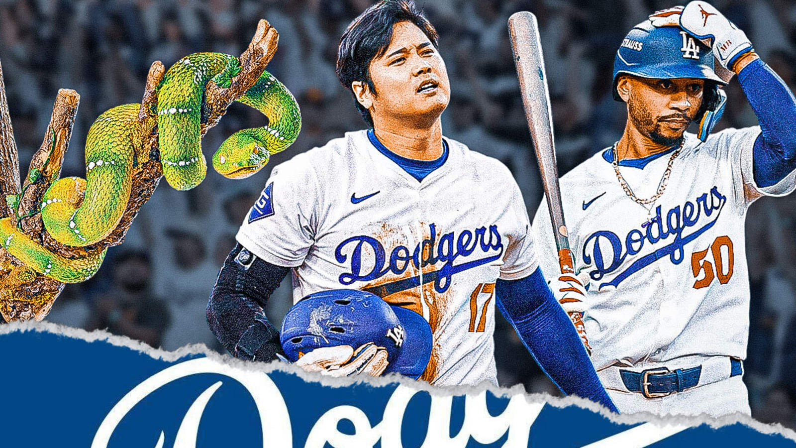 Snake slithers into Dodgers’ dugout during NLCS Game 2