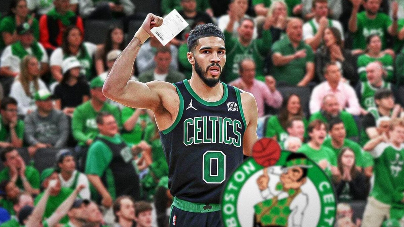 Celtics’ Jayson Tatum pulls out receipt after tech in Game 5 vs. Cavs