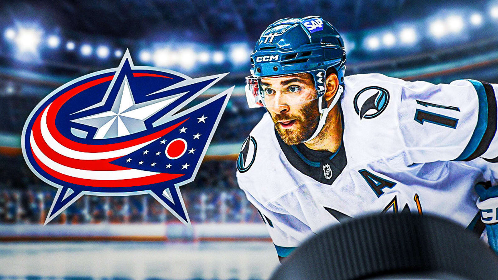 Blue Jackets shore up forward depth in trade with Sharks