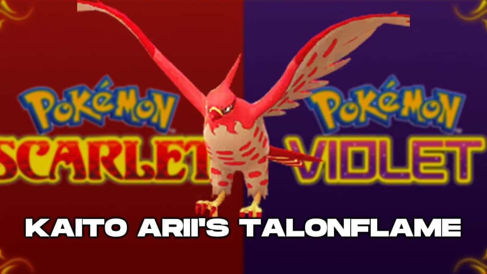 New Pokemon Scarlet and Violet Code is 2023 JP Nat’l Champion’s Talonflame