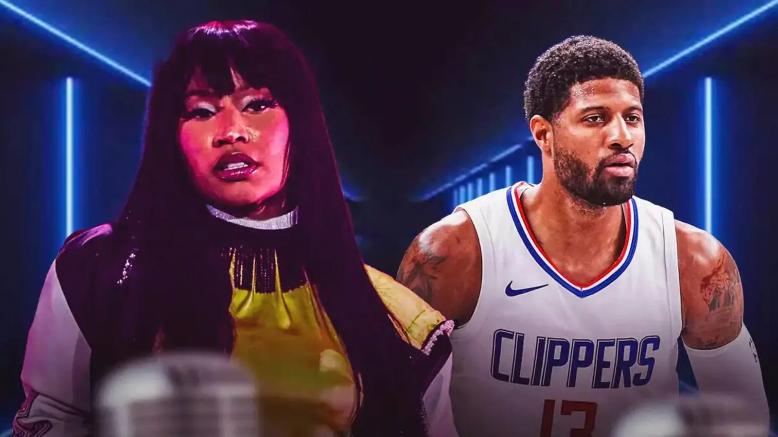 Clippers’ Paul George reveals Nicki Minaj asked him to be in her music video