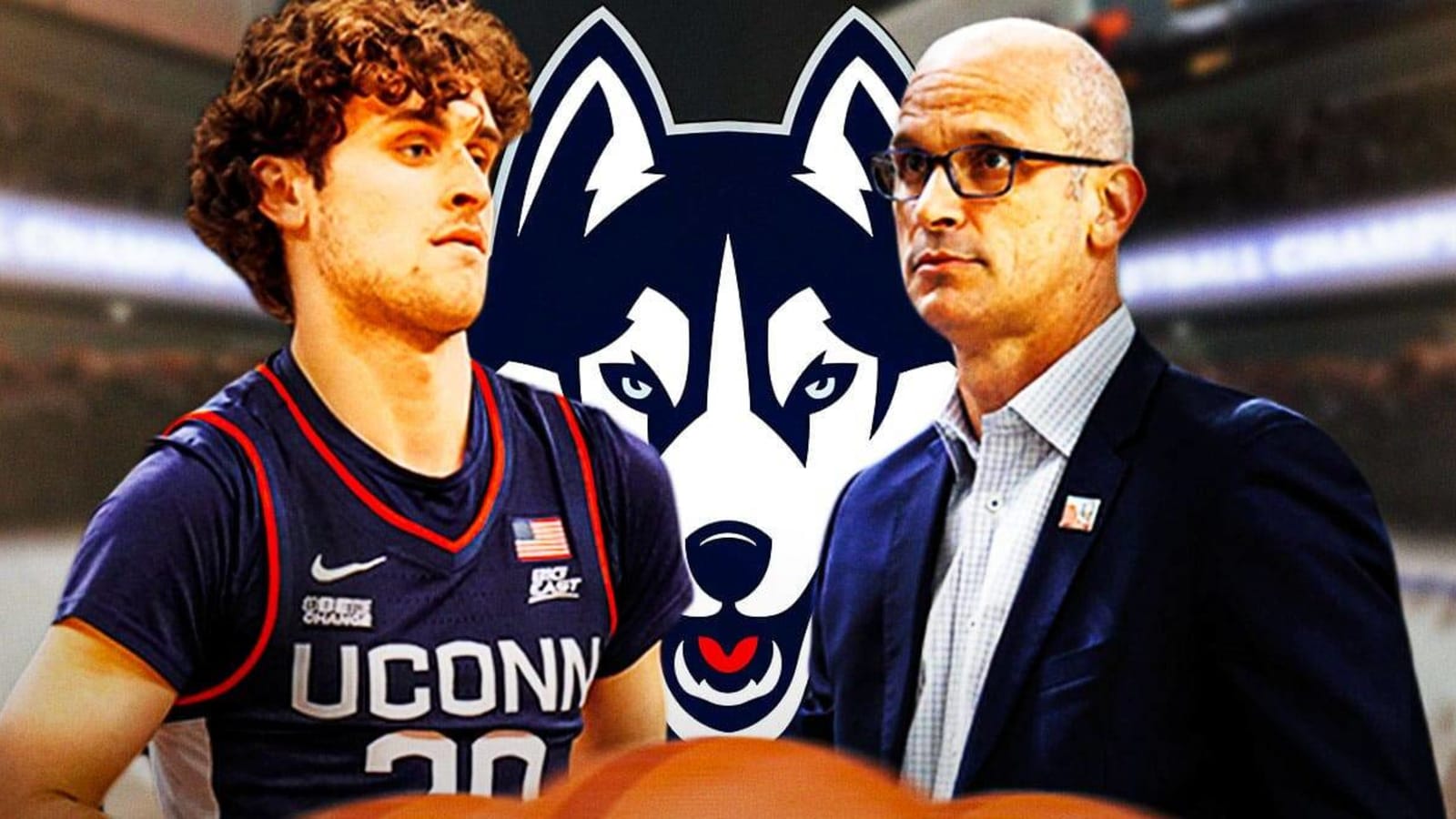 UConn basketball’s Dan Hurley, son share awesome father-son moment at end of Purdue clash