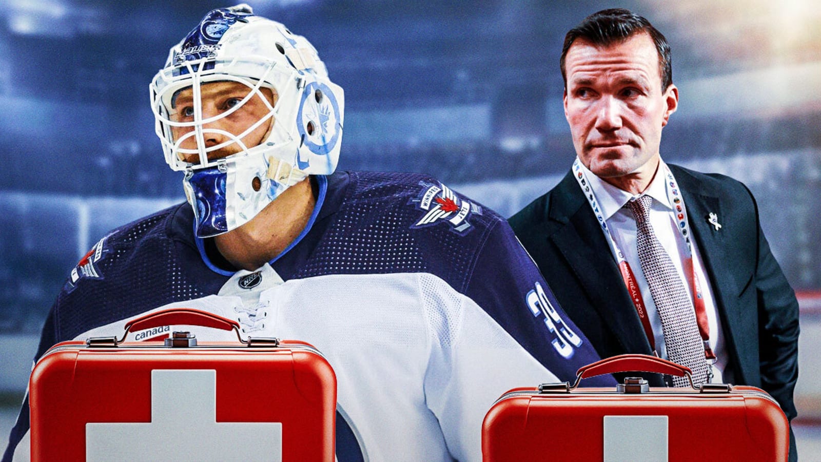 Blackhawks hit with discouraging Laurent Brossoit injury timeline