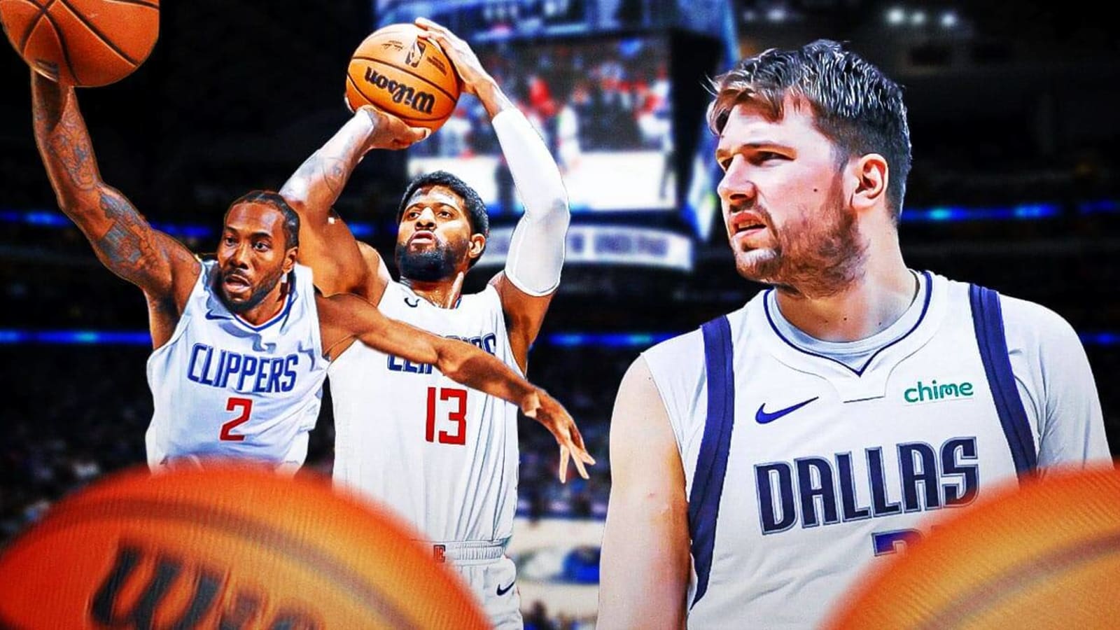 Mavericks’ Luka Doncic admits Paul George, Kawhi Leonard reality before Clippers series