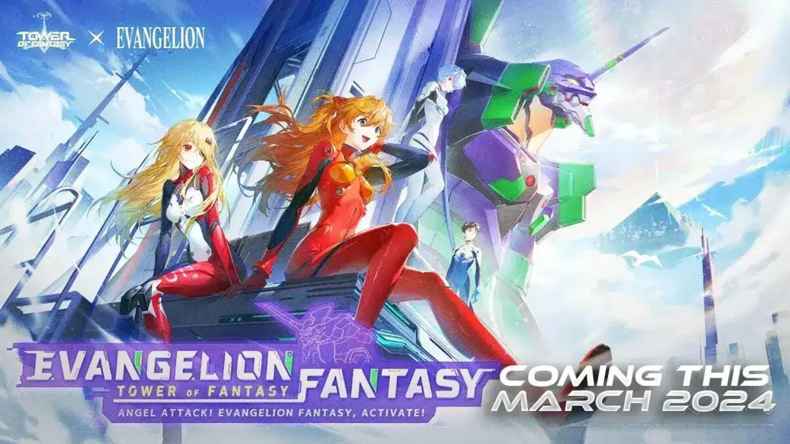 Tower of Fantasy Version 3.7 Evangelion Fantasy Announced