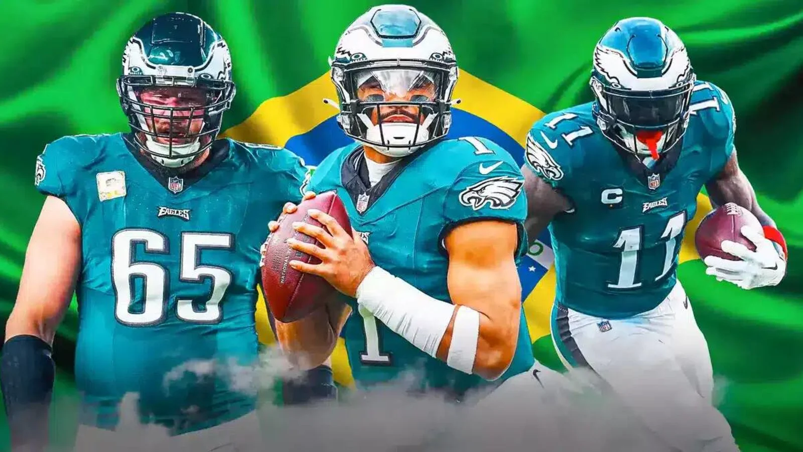 Eagles set for NFL first with Brazil game designation