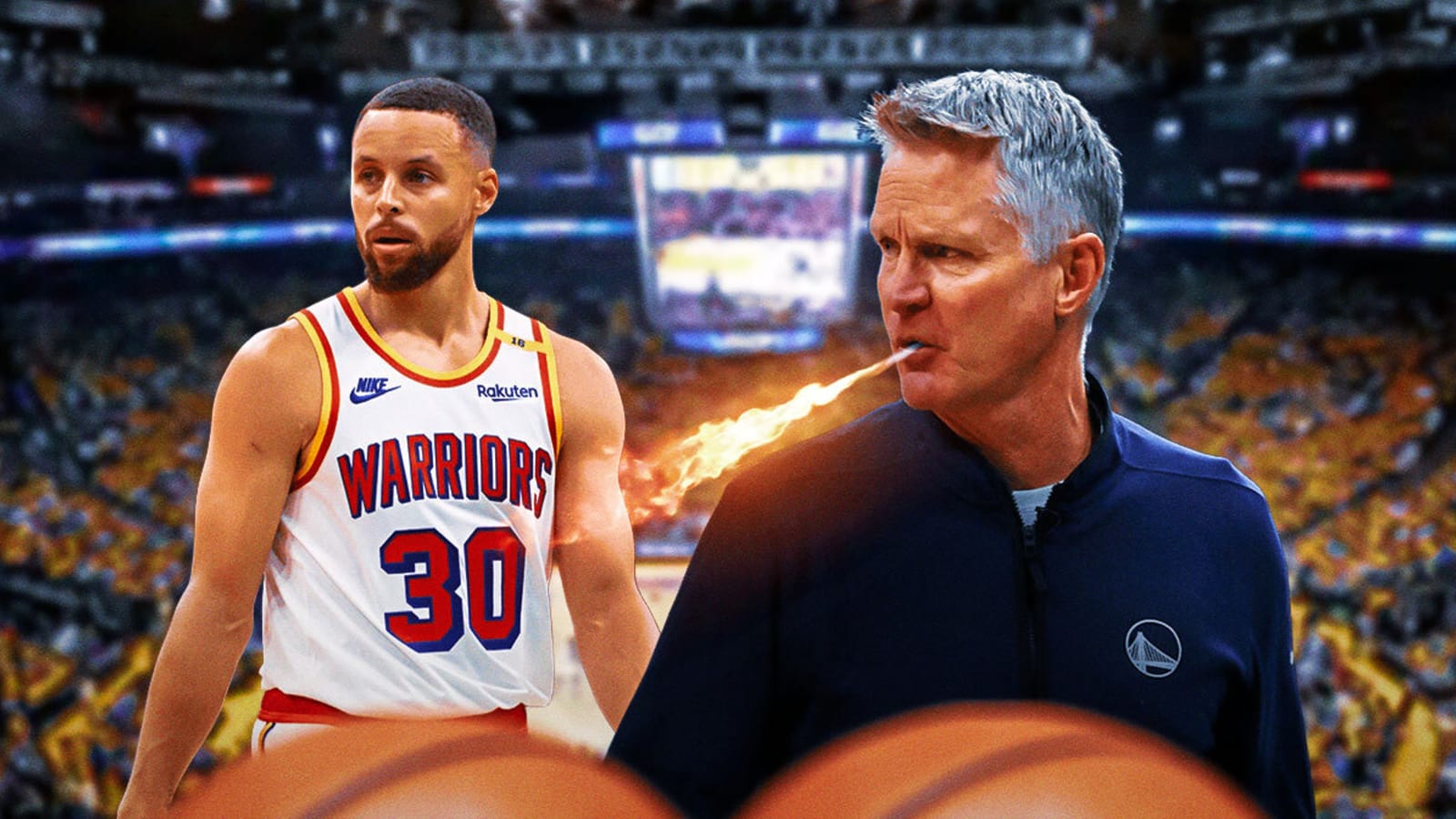 Warriors’ Steve Kerr enjoys ‘beauty’ of yelling at Stephen Curry