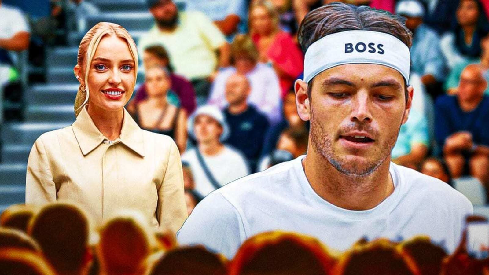 Taylor Fritz’s girlfriend Morgan Riddle