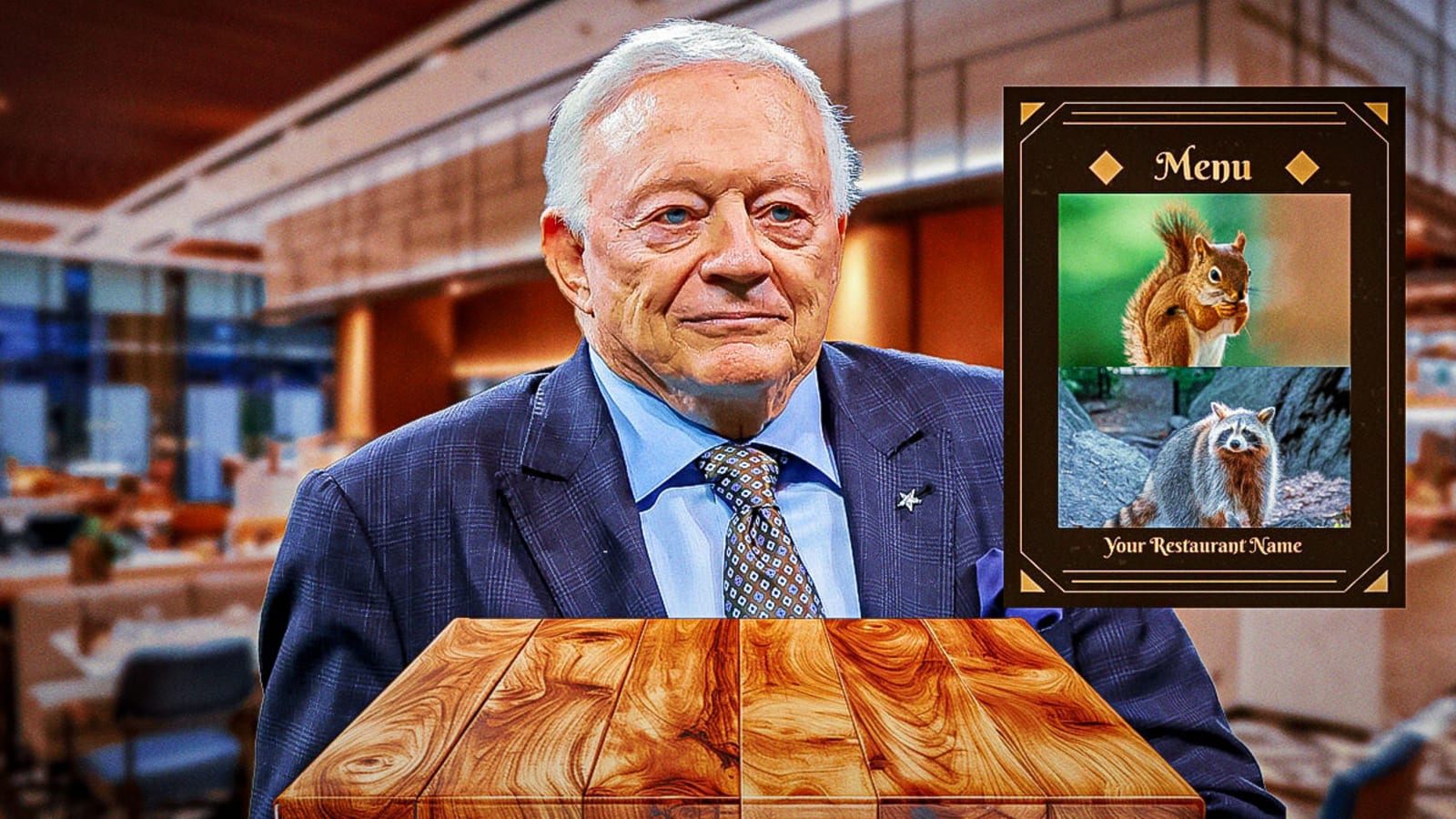 Cowboys’ Jerry Jones admits he loves eating raccoon, squirrel