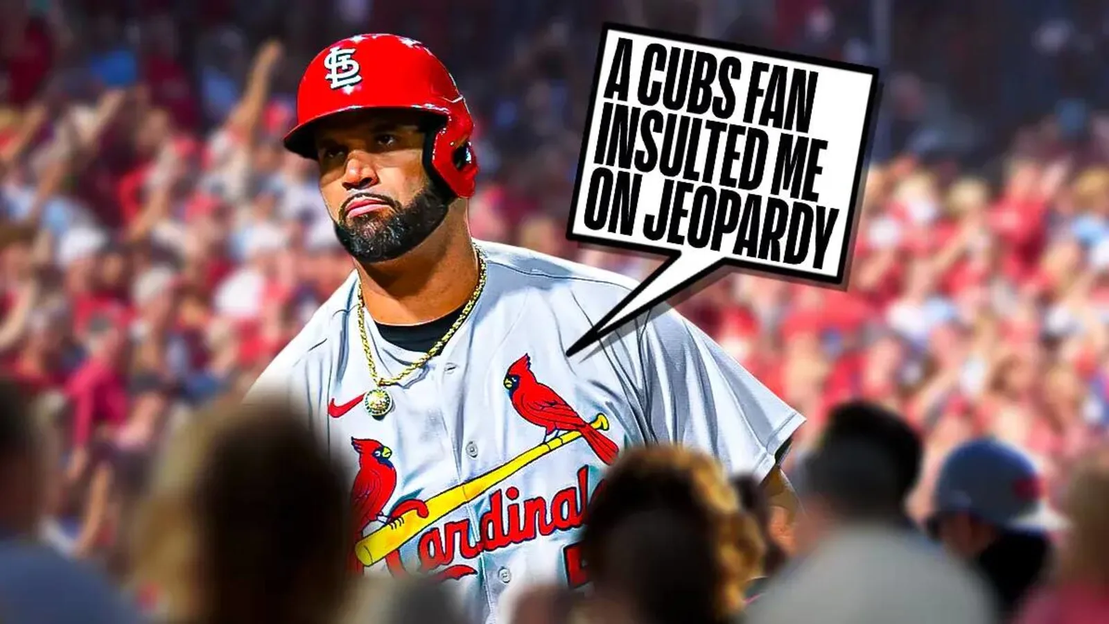 Diehard Cubs fan roasts Albert Pujols, Cardinals on Jeopardy