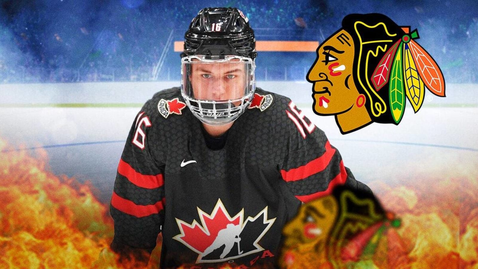 Blackhawks’ Connor Bedard puts on a show in 1st ever World Championship game