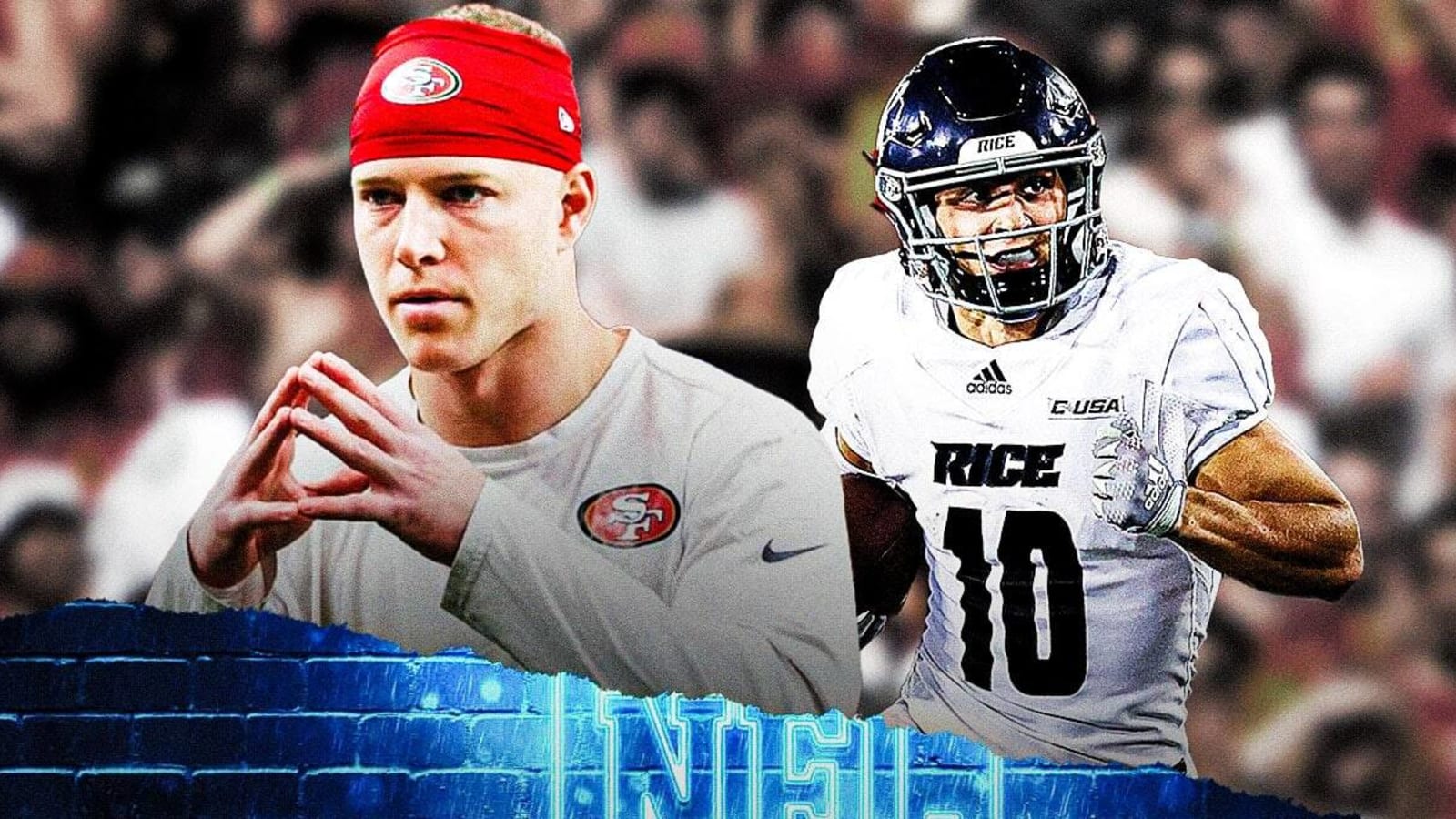 49ers’ Christian McCaffrey gives heartwarming reaction to brother Luke getting drafted by Commanders