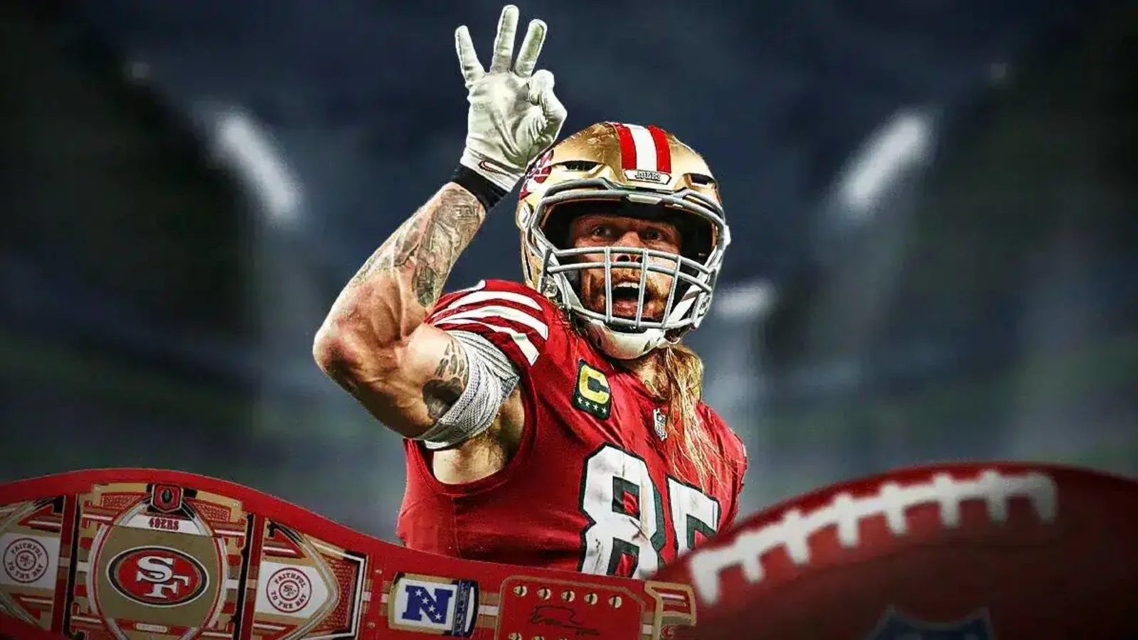 George kittle super bowl jersey cheap