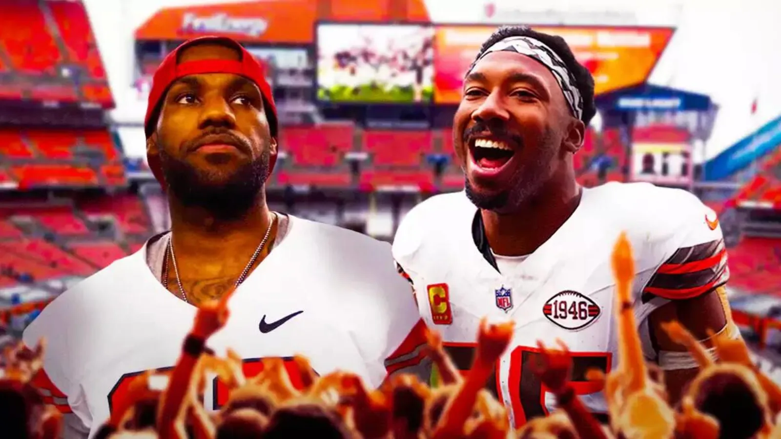 Cleveland browns lebron james hot sale