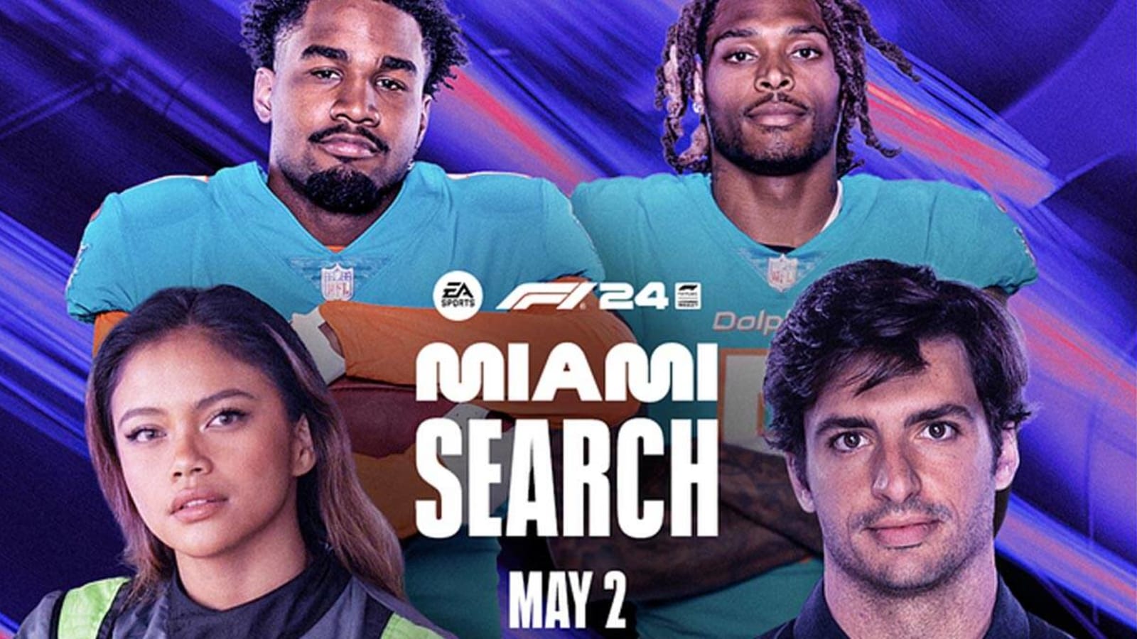 F1 Drivers, NFL Stars To Compete At F1 24 Miami Search Event