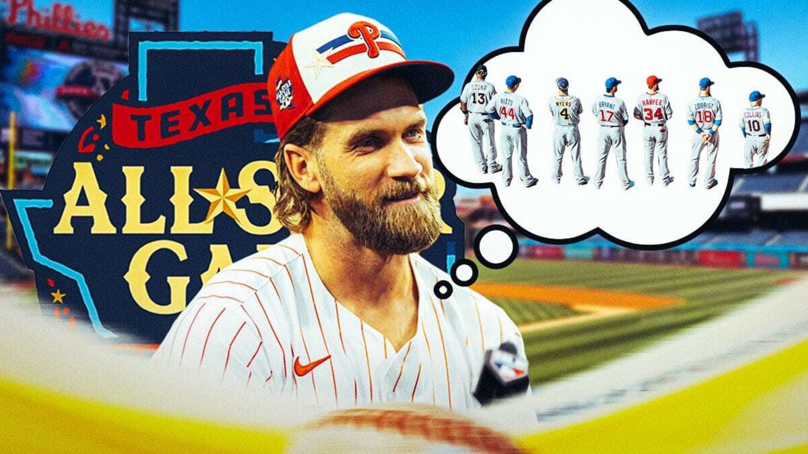 Phillies’ Bryce Harper requests major All-Star change