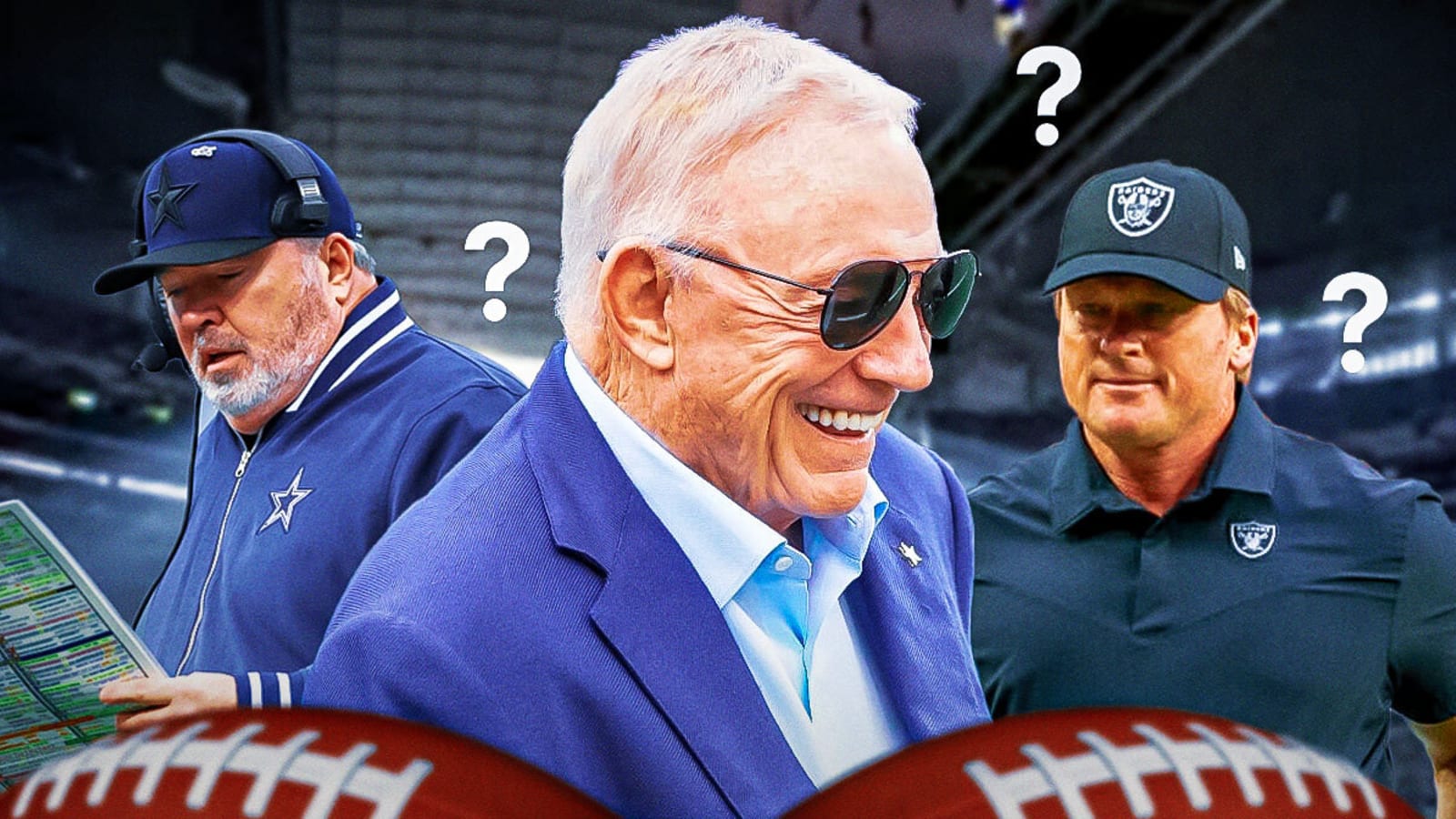 Jerry Jones completely ignores Jon Gruden question amid Mike McCarthy murmurs