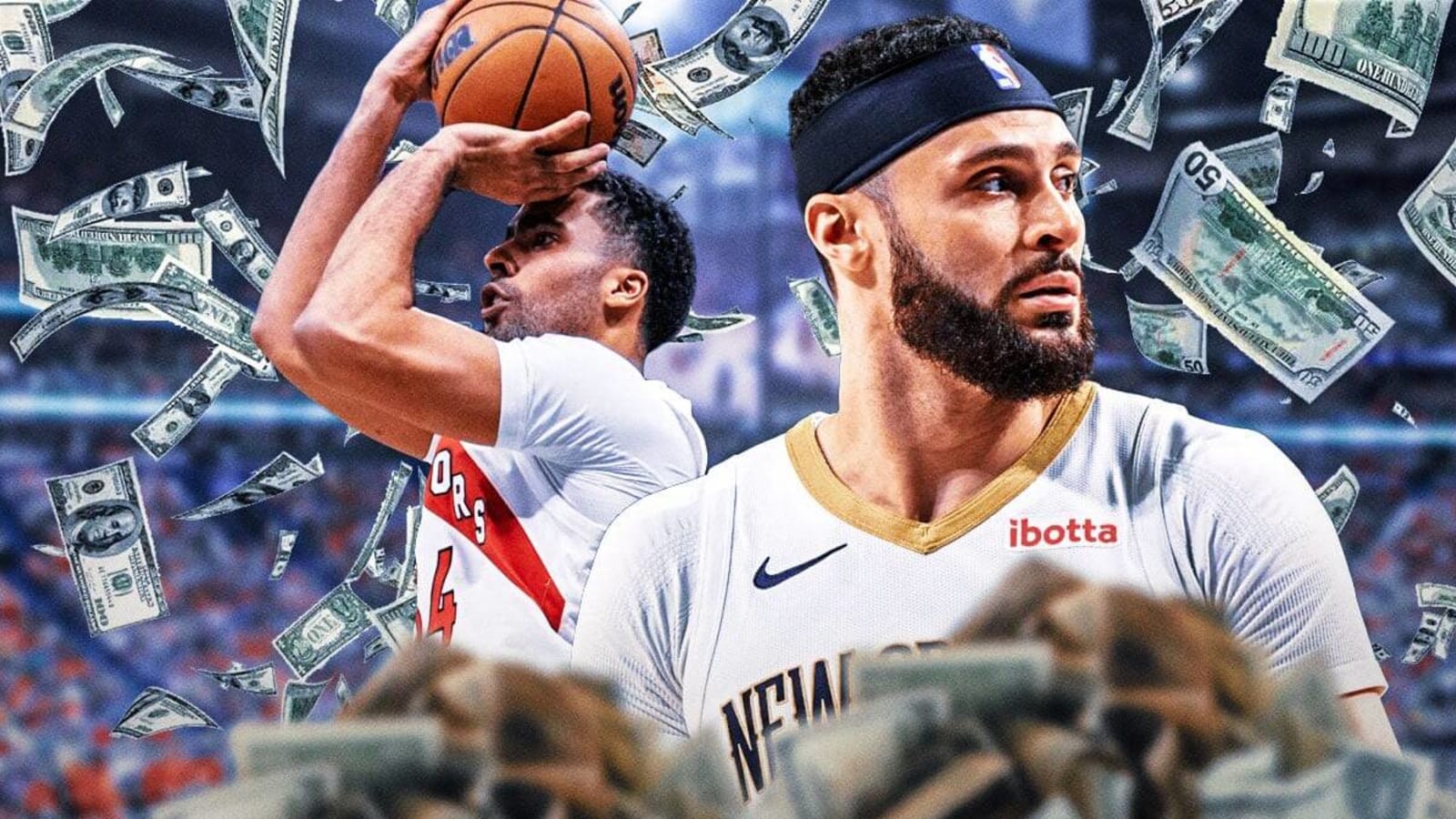 Banned Jontay Porter catches Larry Nance stray over hilarious Pelicans betting remarks