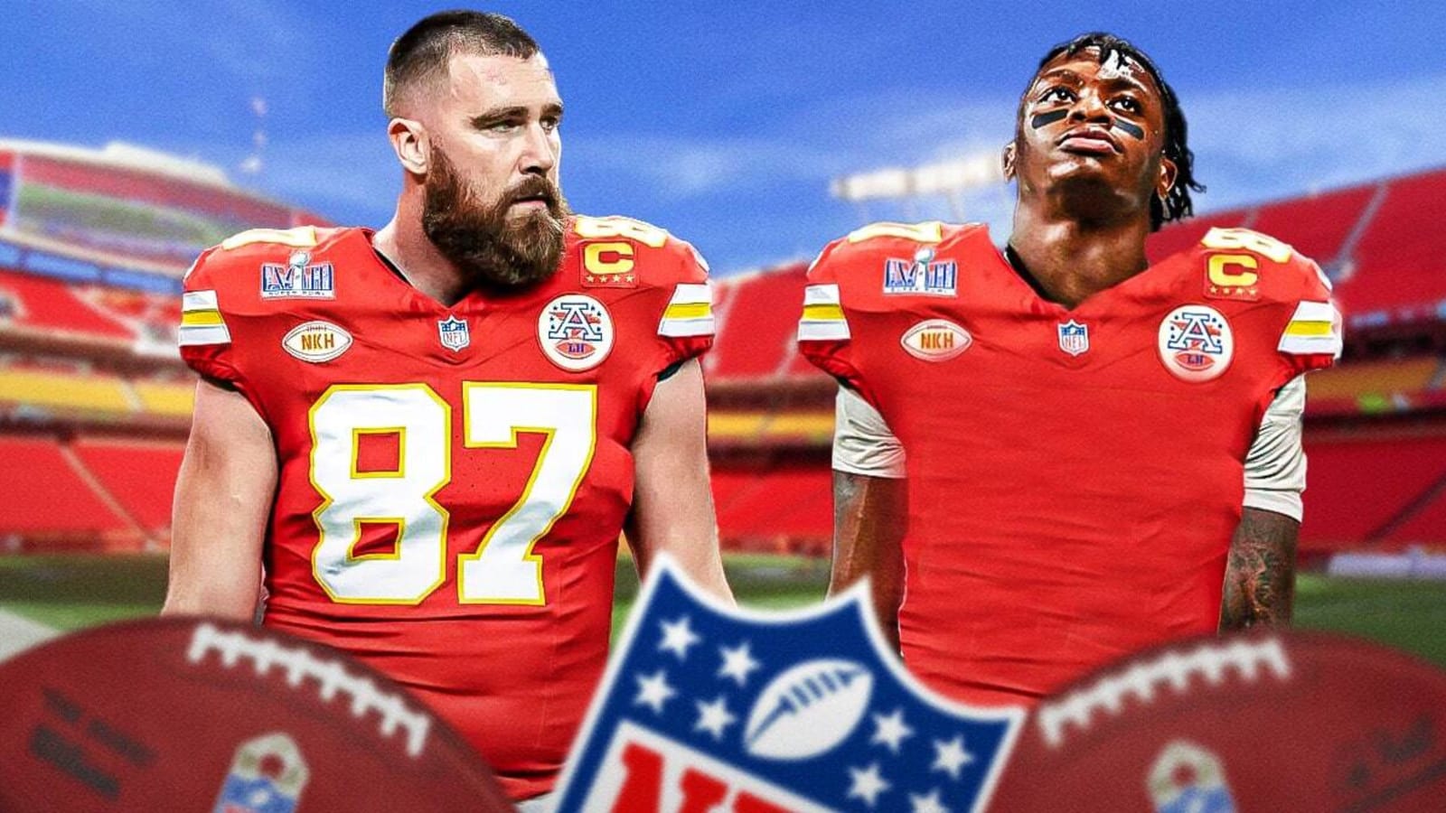 Chiefs’ Travis Kelce envisions how Patrick Mahomes will use rookie WR Xavier Worthy