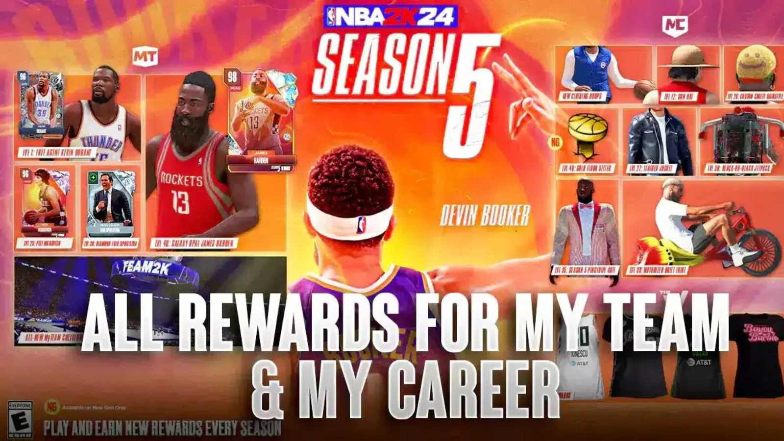 NBA 2K24 Season 5 Rewards For MyTEAM & MyCAREER