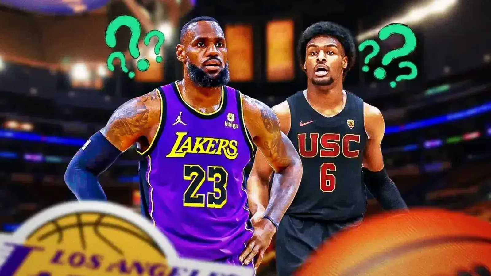  LeBron James may leave Lakers to play with Bronny for less money