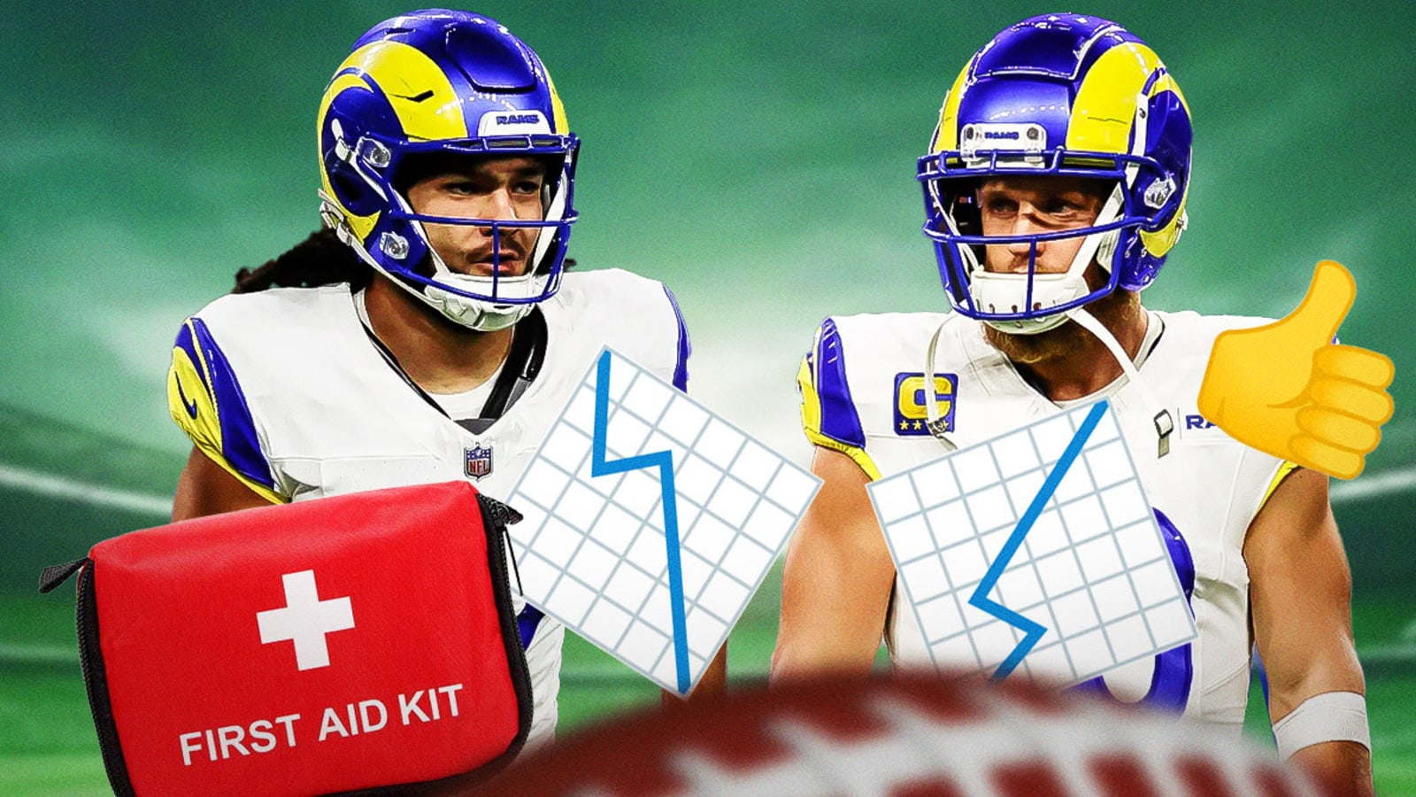 Rams’ Puka Nacua hit with bummer of an injury update as Cooper Kupp nears return